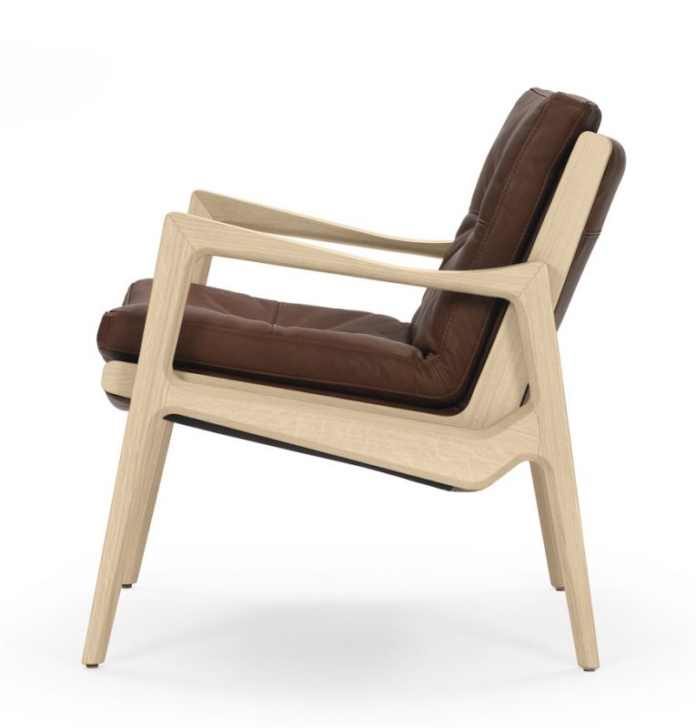 Euvira Lounge Chair upholstered ClassiCon